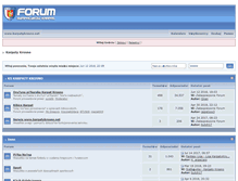 Tablet Screenshot of forum.karpatykrosno.net